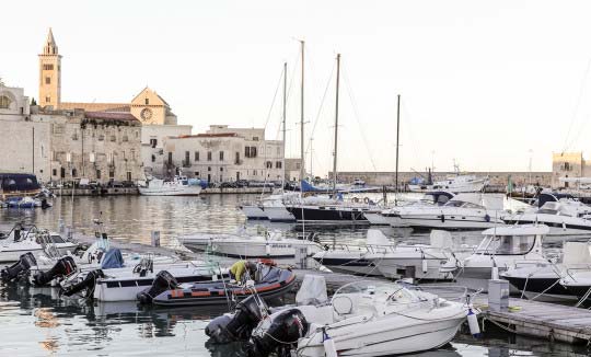 Itinerari - Trani e il moscato - Strada dei Vini DOC Castel del Monte